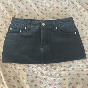 Denim Mini Skirt| SOLD ON DEPOP